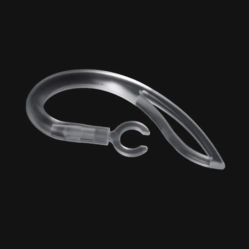 6mm Bluetooth-compatible Earphones Soft Silicone Ear Hook Clip