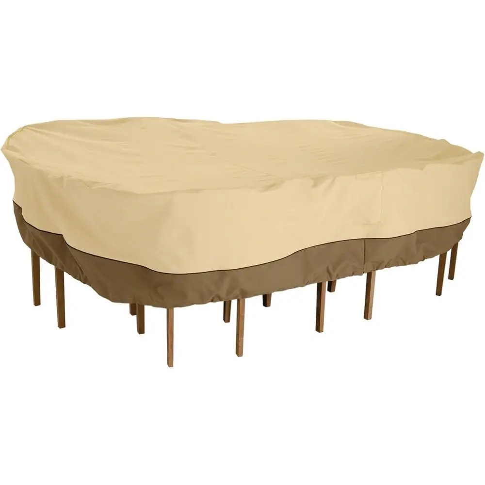 

Water-Resistant 108 Inch Patio Table & Chair Set Cover, Outdoor Furniture Protection