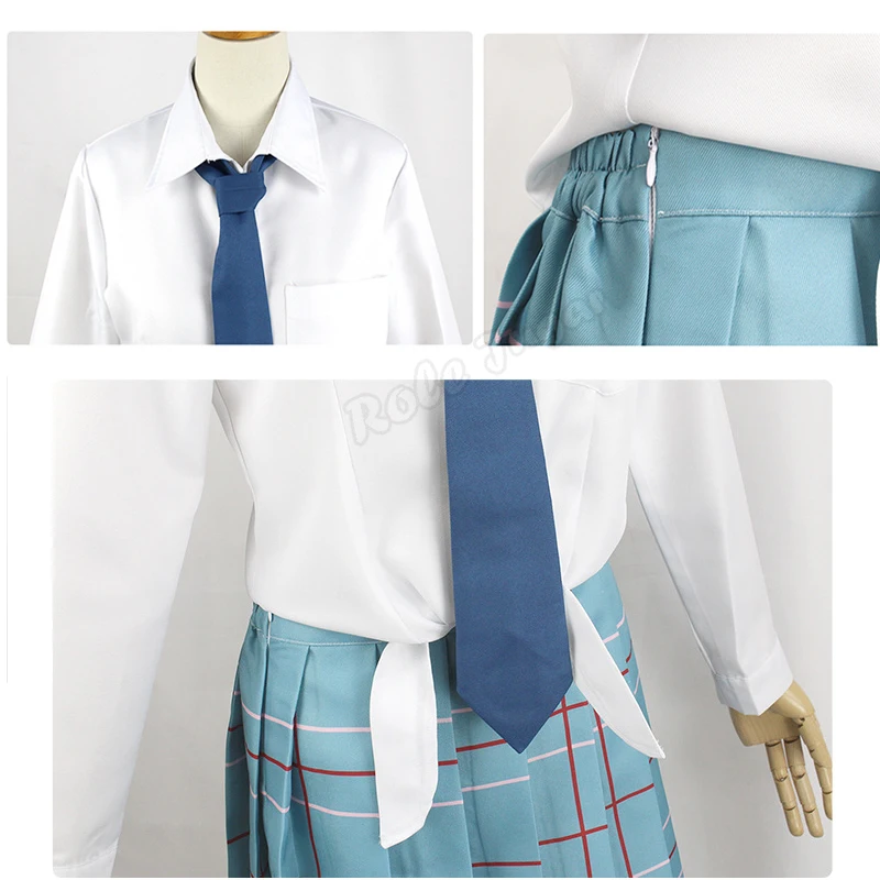 Anime Kitagawa Marin Costume Cosplay JK uniforme scolastica gonna abiti costumi di Halloween per donna uomo