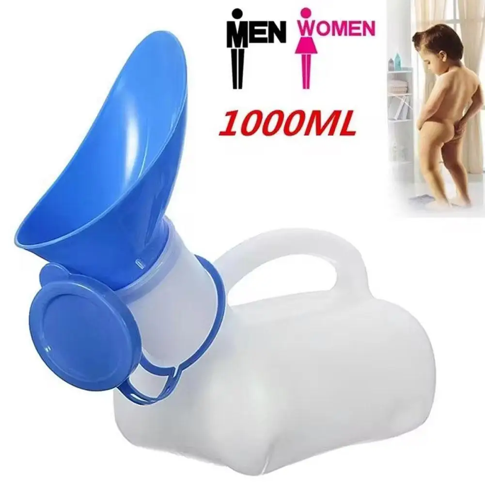 

1000ml Urinal Can Be Used By Both Men And Women For Outdoor Camping Plastic Urinal Portable Toilet Thickened Reusable