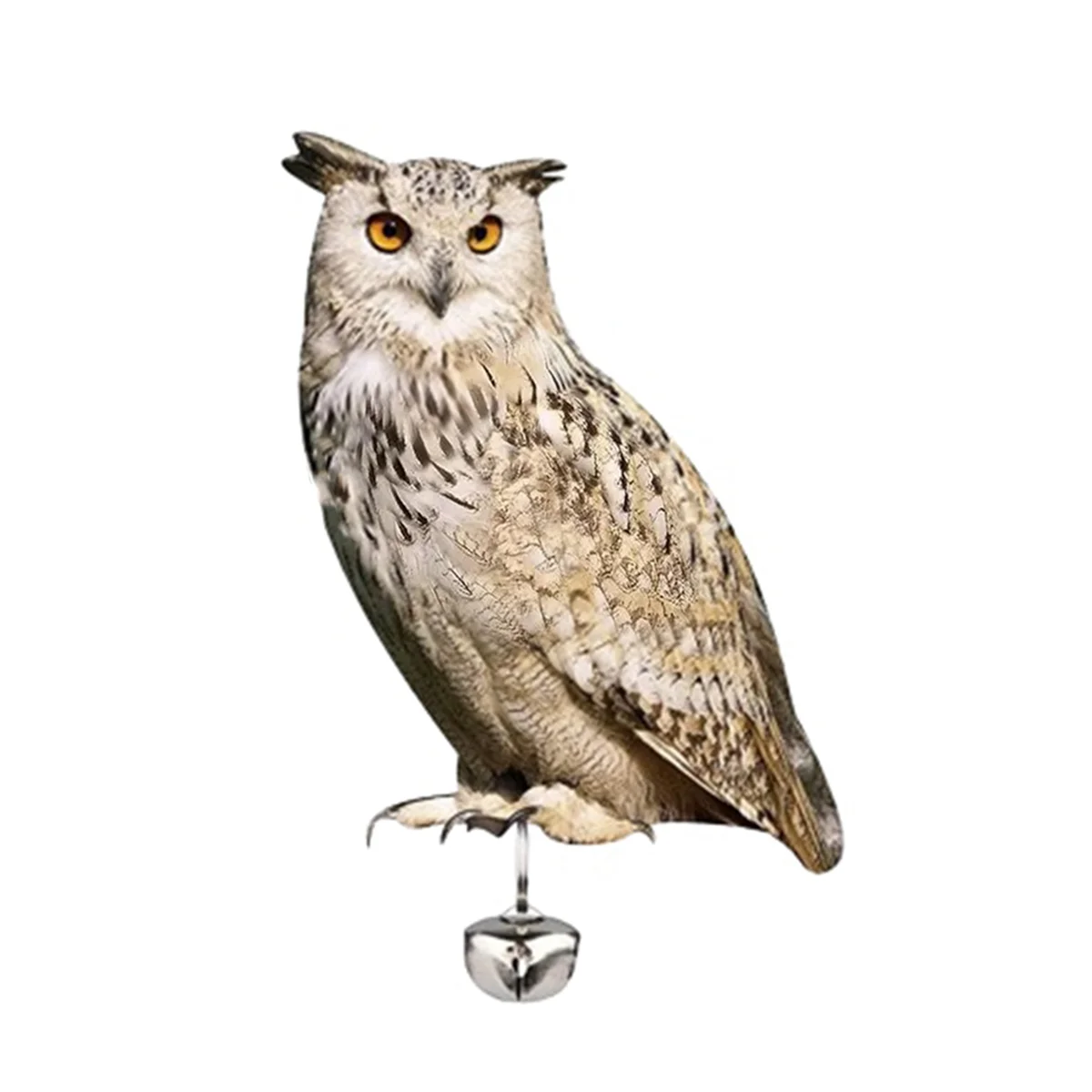 Acrylic Bird Repeller Simulation Owl Reflective Bird Repeller Owl Orchard Balcony Garden Bird Repeller Decoration