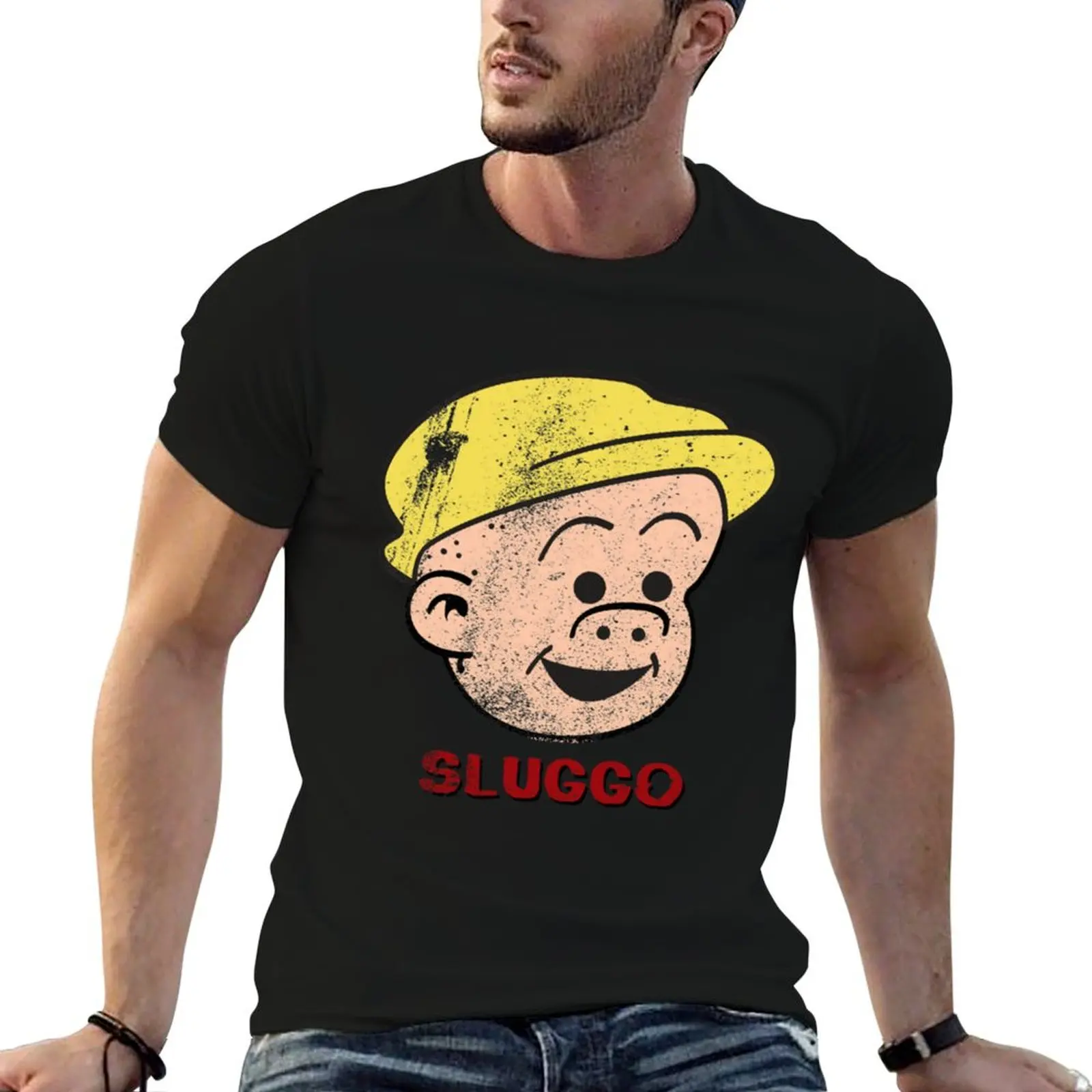 Футболка Sluggo с короткими рукавами, устойчивая к запаху