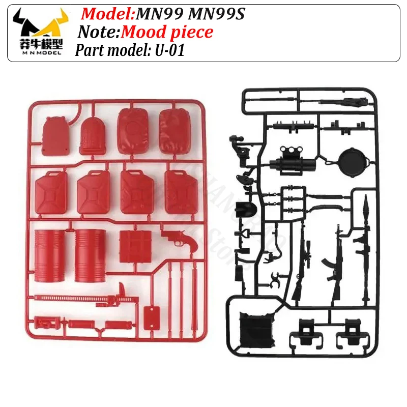 1/12 MN99 MN99S Model D90 D91 Remote Control Car Window Mesh Upgrade Spare Parts - Metal OP Simulation Decorative Accessories