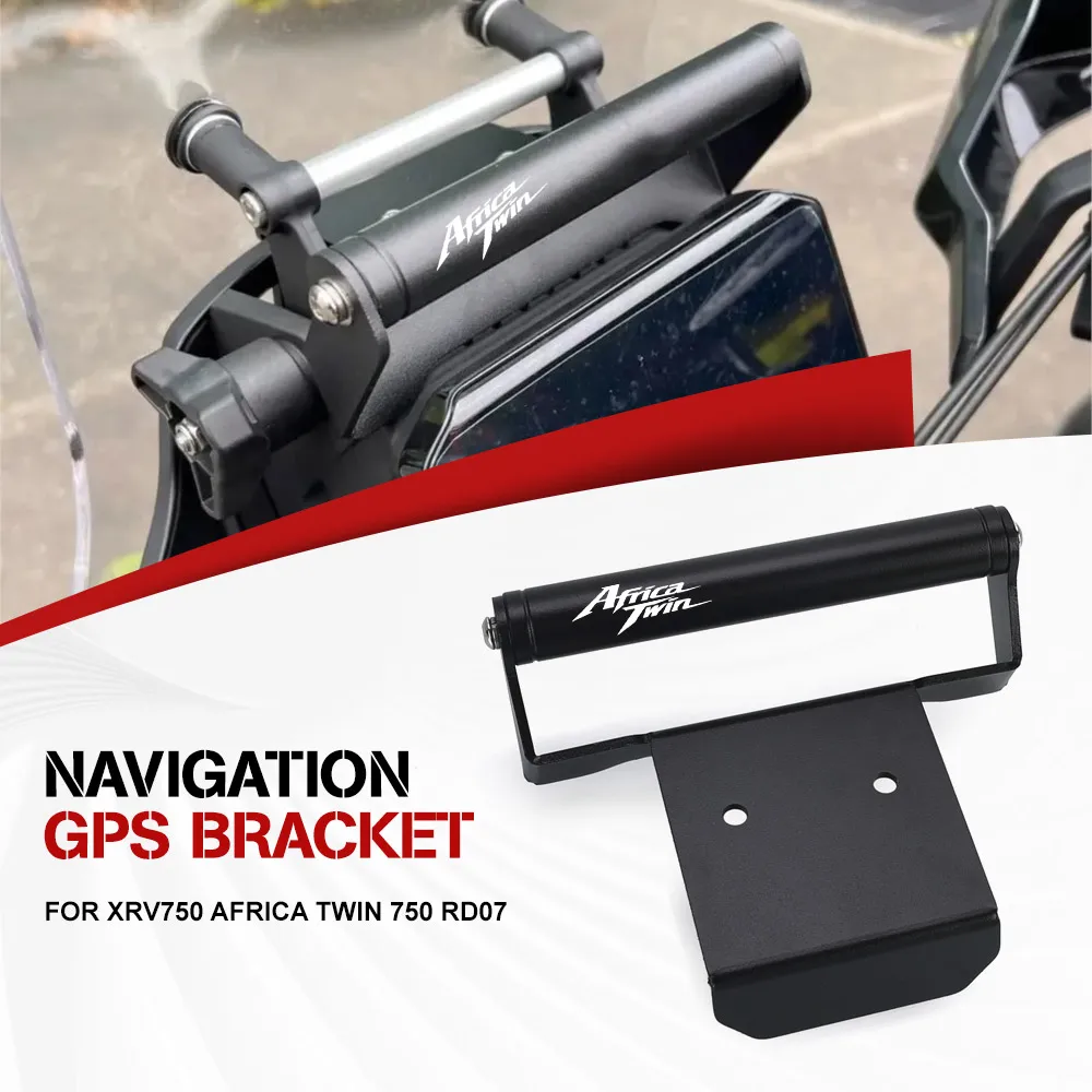 

For Honda XRV750 Africa Twin 750 RD07 Cellphone Phone GPS Navigation Mount Bracket XRV 750 Handlebar Bar Extension Stand Holder