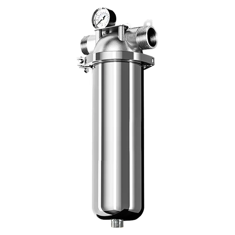 304/316 Stainless Steel Pre-filter Whole House Large Flow Home/Commercial Water Purifier Pipeline Sediment Water Filter