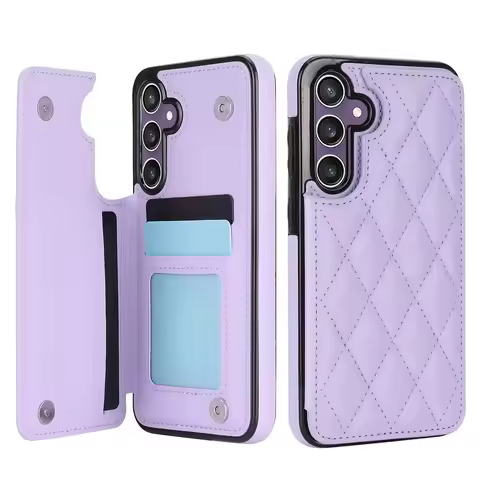 For Samsung Galaxy S23 FE S23 S22 S21 S20 Ultra Case,Luxury Flip Folio Leather Wallet Cover Card Slots &amp; Kickstand Phone Cover