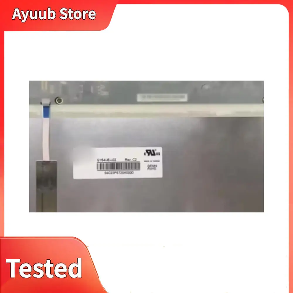 G154IJE-L02 Layar LCD tampilan industri asli