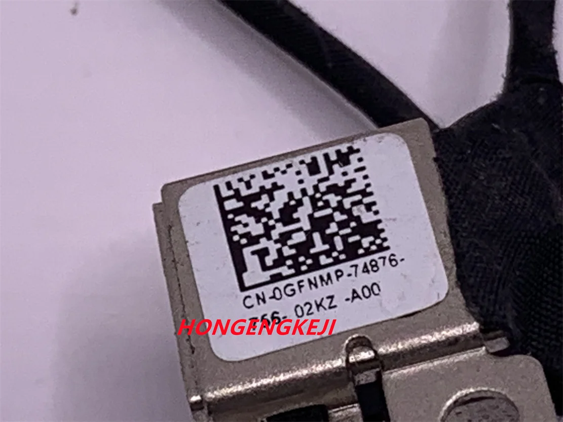 Used Original DC Power Jack50.4OA05.011 Plug Cable Socket 0GFNMP P47G Replacement for Dell Latitude 3340 3350 test OK