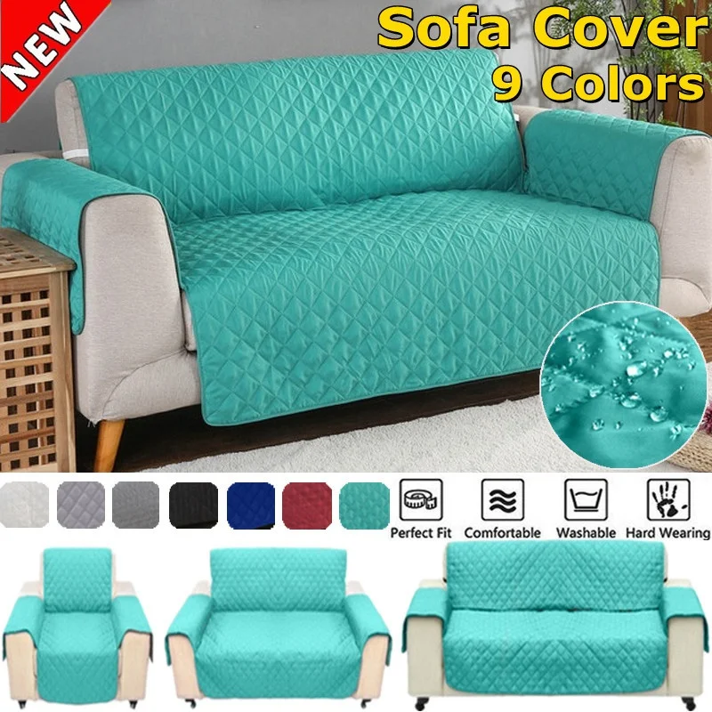 1/2/3-Seater Sofa Cover Pet Dog Kids Sofa Mat Couch Slipcovers for Living Room Furniture Protector Covers for Living Room