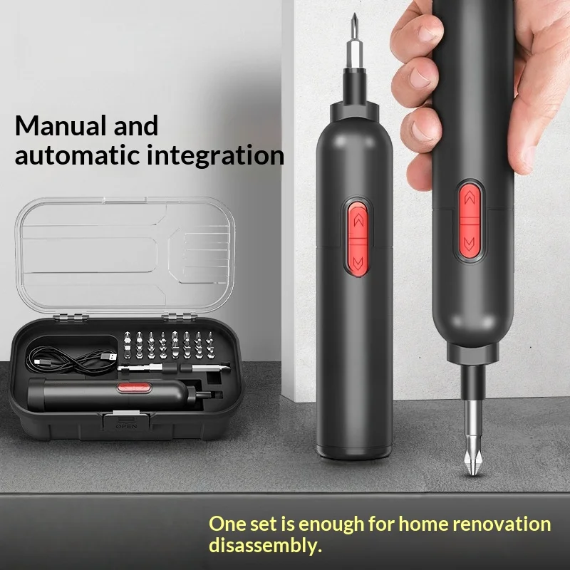 Electric Screwdriver Set Manual Small High Torque Power Tool Worx Destornillador Eléctrico Electric Screwdriver 전동드라이버