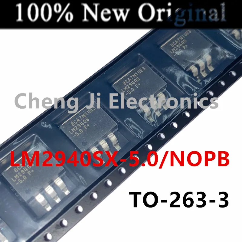 

5PCS/Lot LM2940SX-5.0/NOPB LM2940S-5.0 TO-263-3 New Original Low Dropout Regulator LM2940CT-5.0 、LM2940CT-12