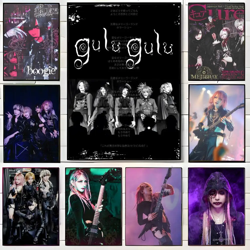 Visual Kei Band J-JILUKA Poster Wall Art Print Decorative Mural Home Decor Gift Unframed