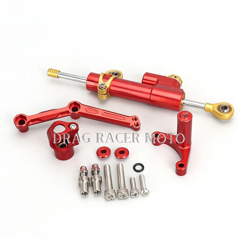 Estabilização de direção amortecedor suporte montagem moto motocicleta para ducati monster 1200 2014-2021