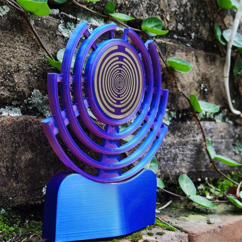 MWO Polarizing Disc Multi-Frequency Oscillator Crystal Cleansing Device