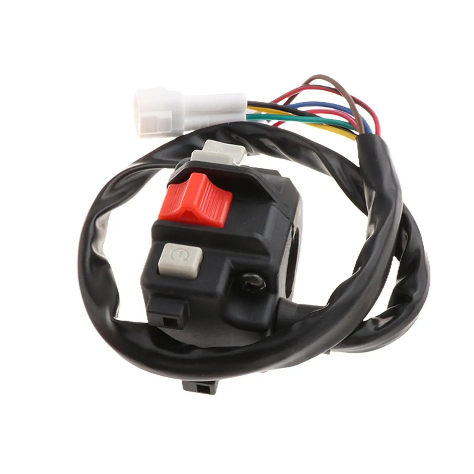 

Easy Install Left Handlebar Switch Replacement ABS Durable Part for Yamaha Grizzly Raptor Warrior ATV