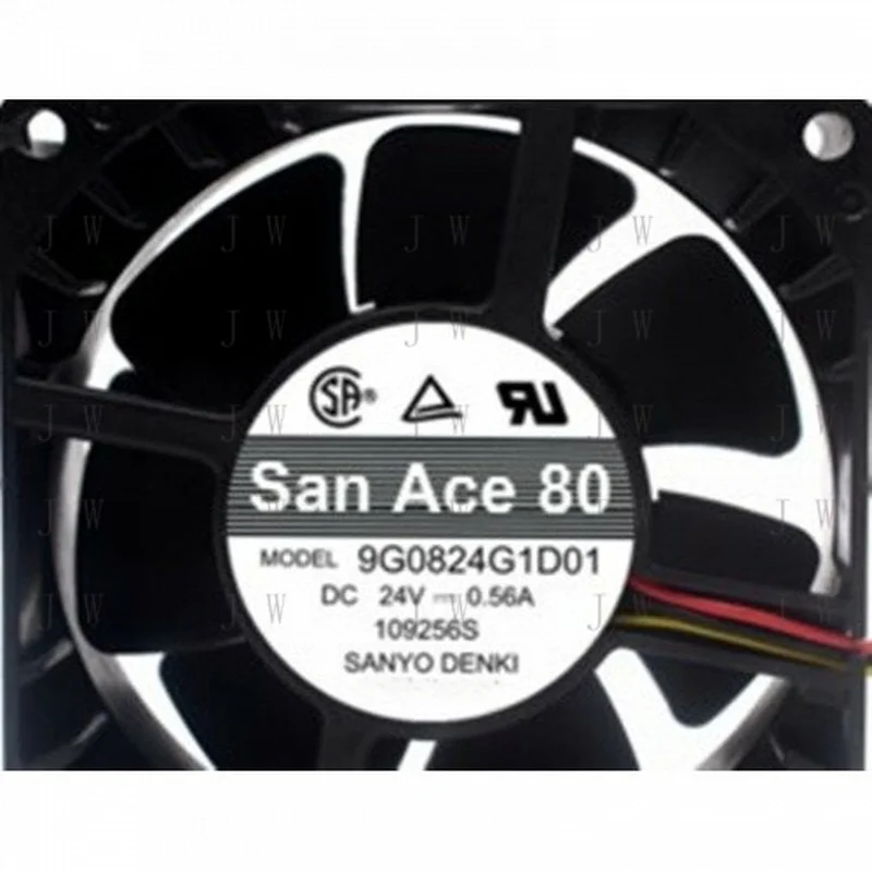 DDW  FOR 9G0824G1D01 24V 0.56A 3-Wire Double Inverter Fan