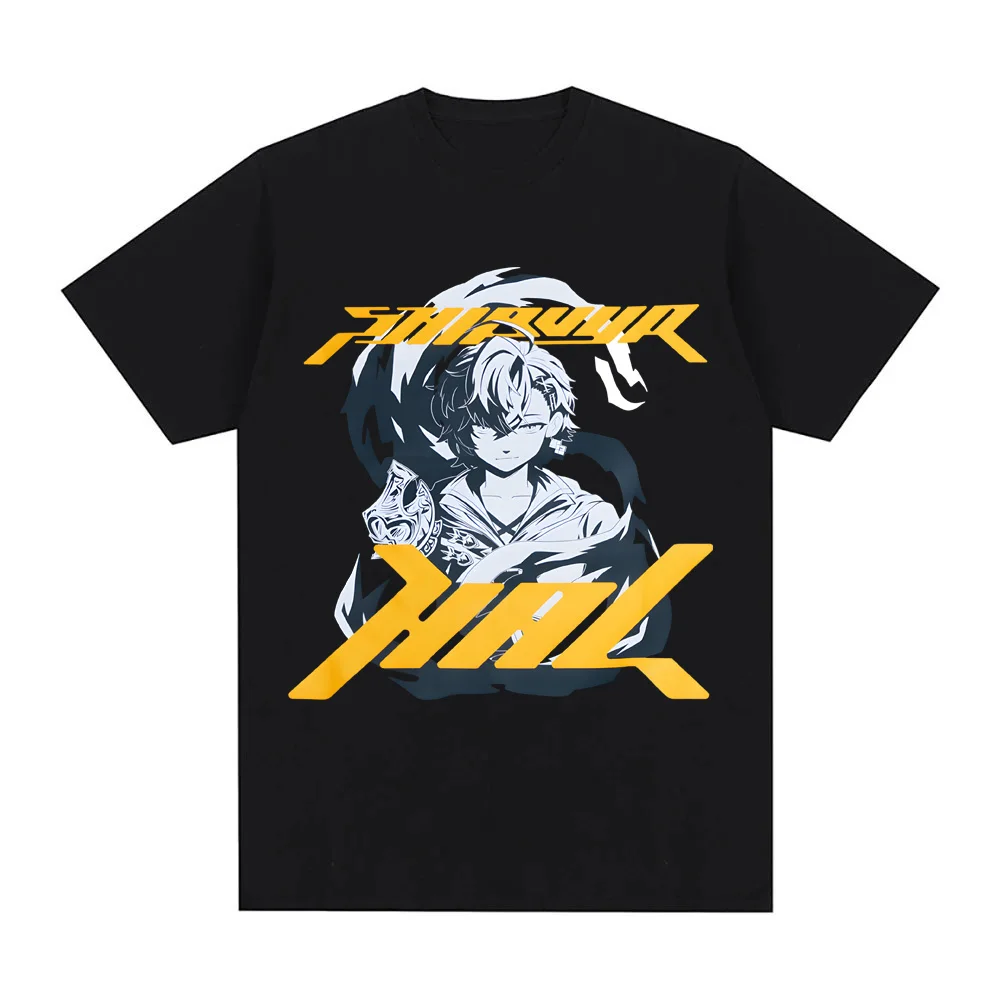 Shadowverse Worlds Beyond T-Shirt Nekomugi Shibuya HAL Shirayuki Reid Yoru Yoichi Comic Graphic Printing TEE Cotton High Quality