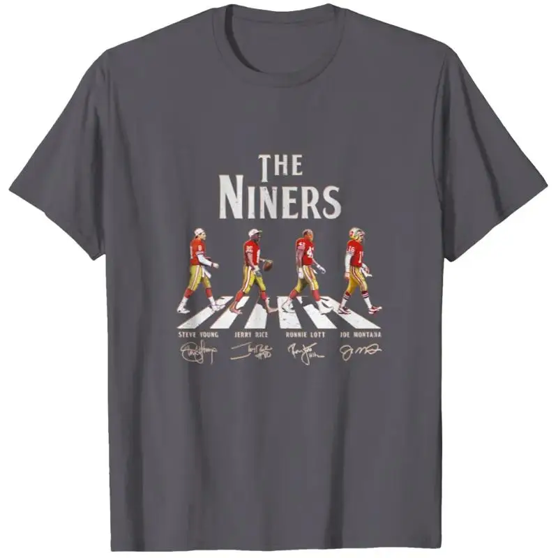 

Футболка The Niners Signatures, полные размеры, S 5XL, разноцветная
