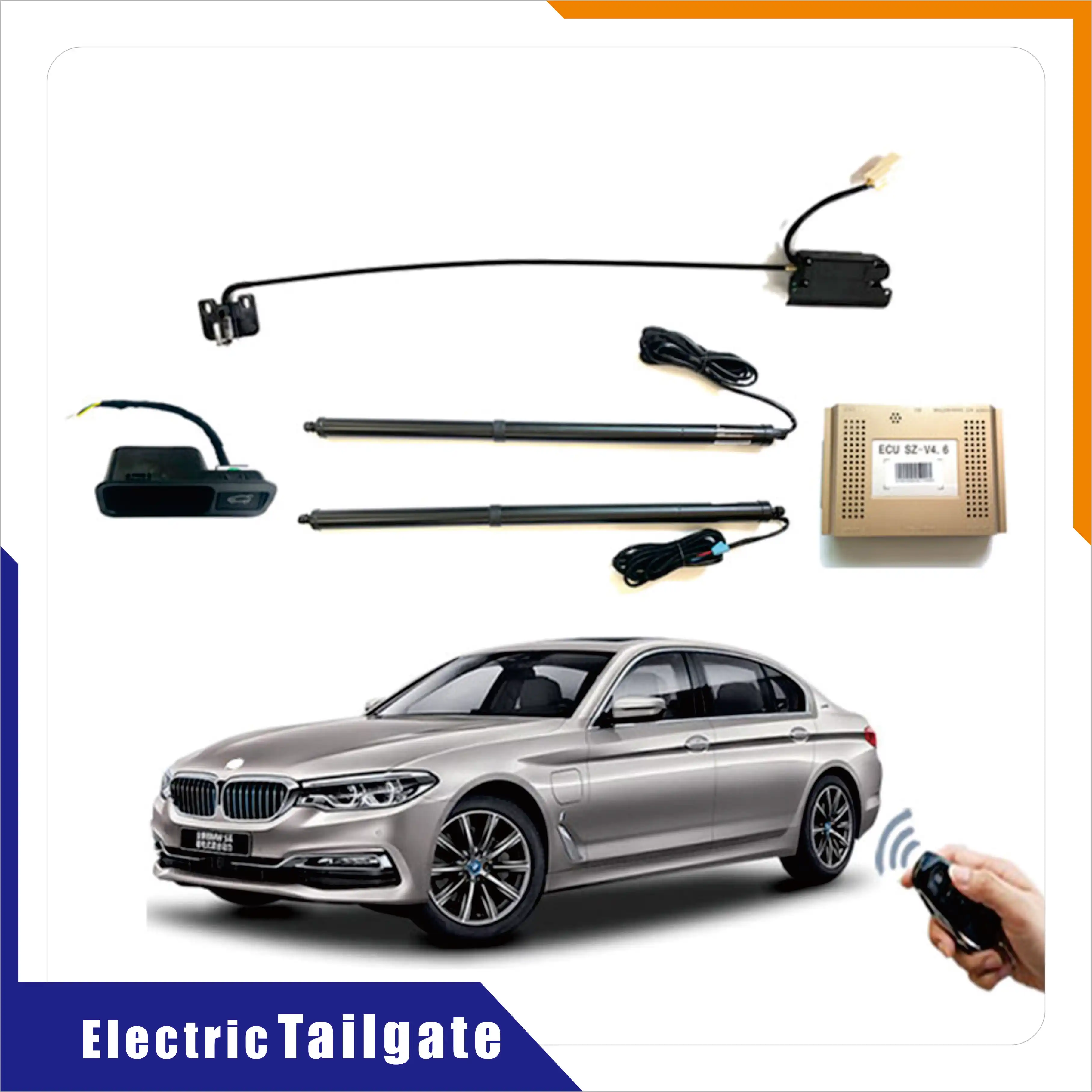 

Автомобильный подъемник багажника для BMW 5 F10 F18 седан M5 F10 2010 ~ 2025 Электрический люк задней двери Стойка задней двери Автоматический привод задней двери