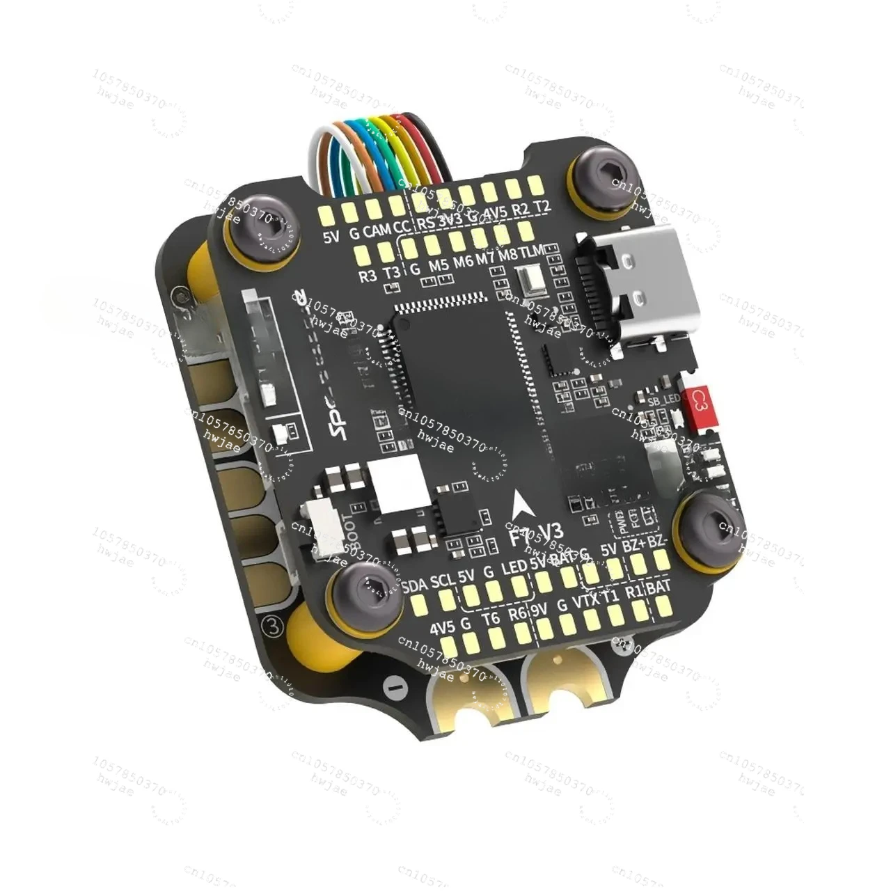 New F7 V3 BL32 50A 30x30 Stack Flight Controller Module Integrated Betaflight OSD FC for RC FPV Racing