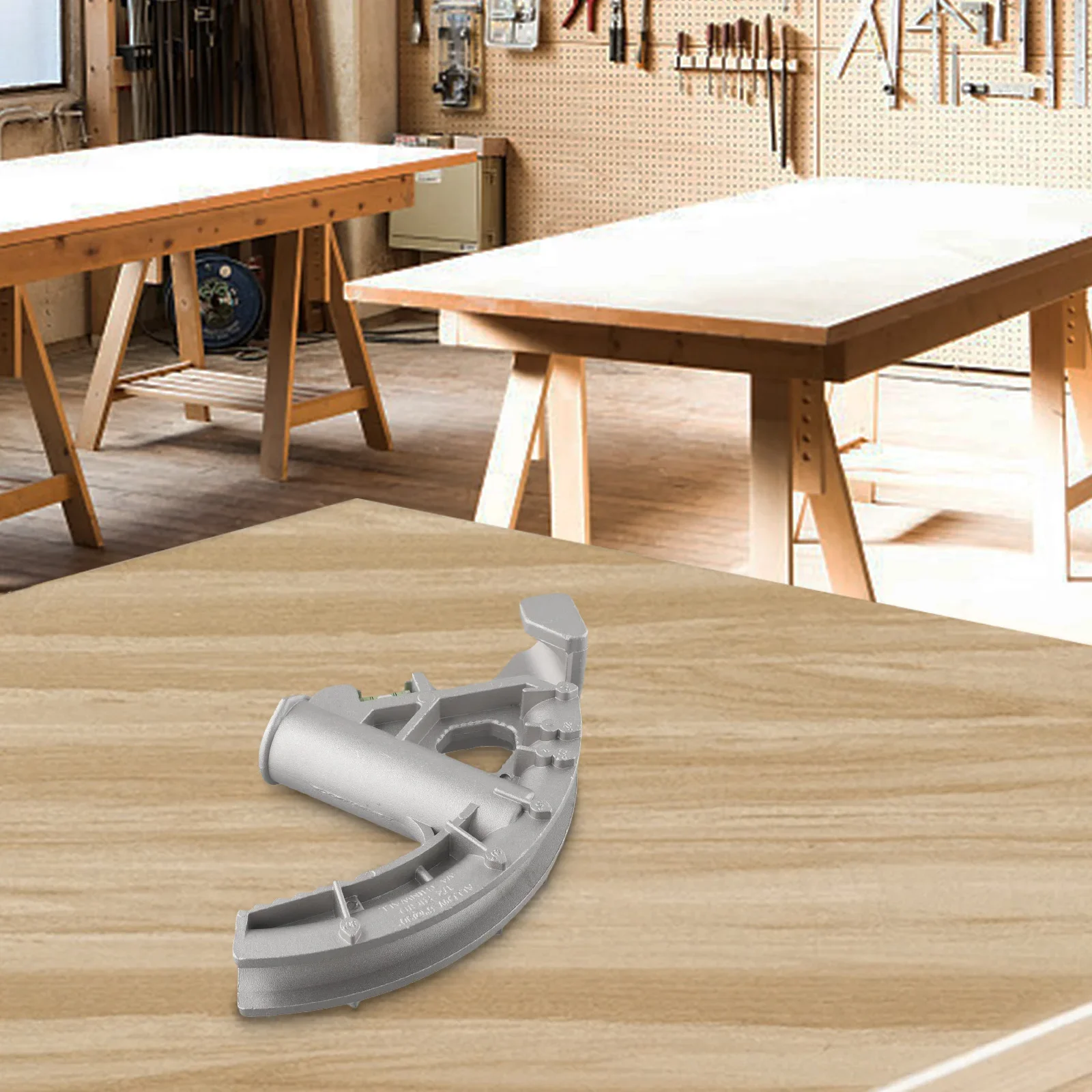 انحناء بسهولة 1/2 بوصة لأنابيب EMT باستخدام هذه الأداة المحمولة المصنوعة من الألومنيوم المصبوب القوي التي تتميز بسهولة قراءة أدلة بزاوية #5