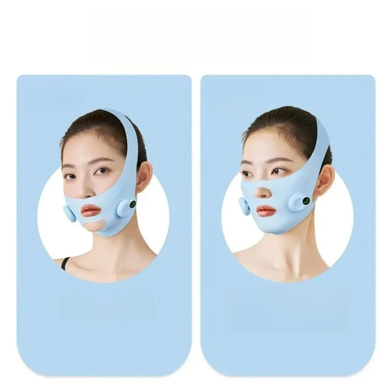 Remote Control EMS Facial Massager Microcurrent Face Mask Skin Tightening Beauty Device