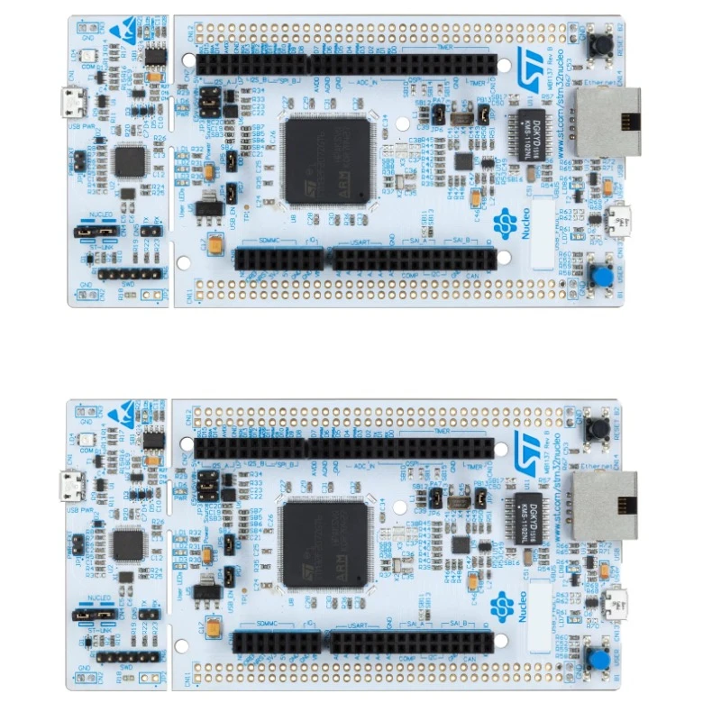 NUCLEO-F746ZG/F756ZG Nucleo-144 Dev Board STM32F746/756ZGT6 216MHz Cortex-M7 2MB Flash for High-Perf Embedded & IoT