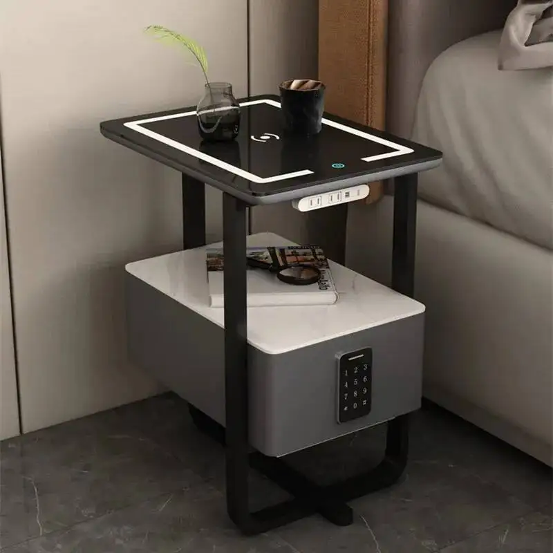 أدراج طاولة جانبية لغرفة النوم، منضدة مريحة، طاولات بجانب السرير الذكية، خزائن Szafka Nocna Nordic Furniture TY25XP