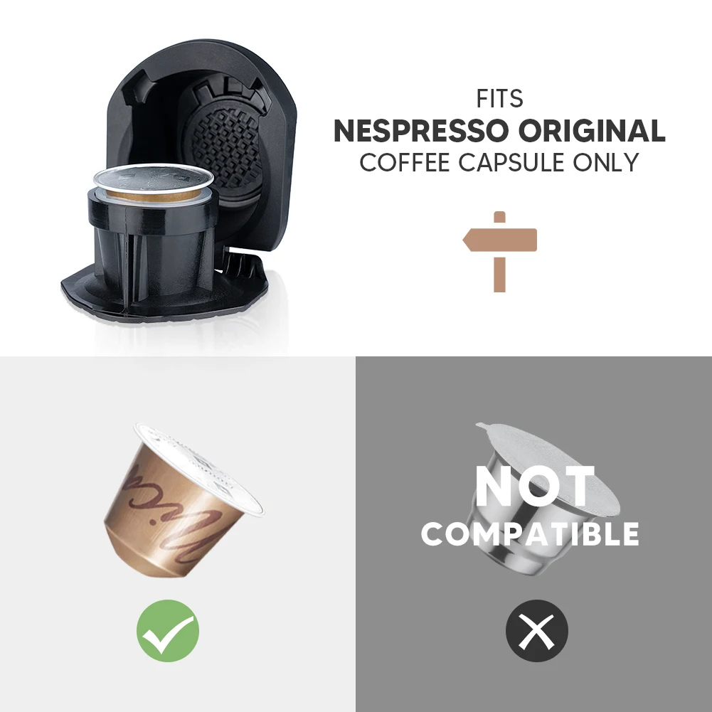 Capsule Adapter Convert Coffee Powder Capsules Convert Tray for Nespresso Piccolo XS/Genio S Coffee Accessories