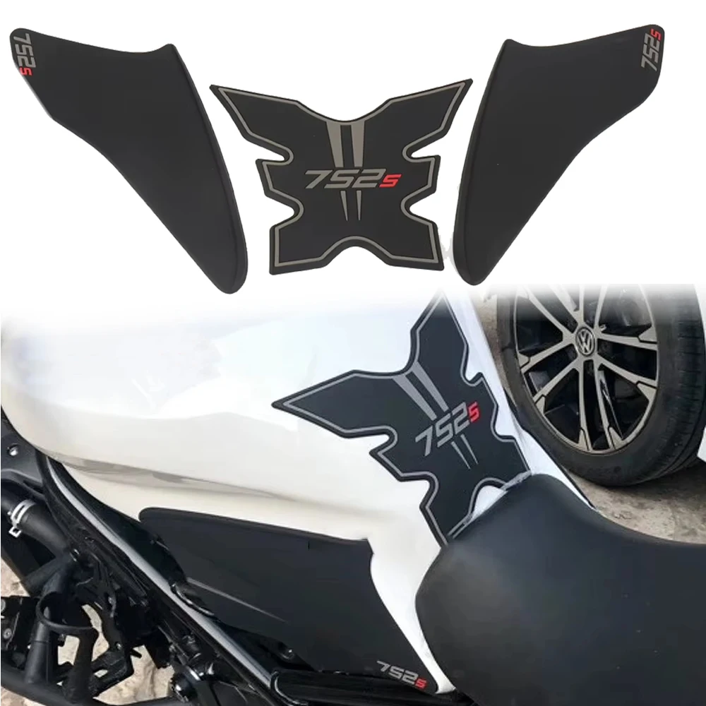 Для Benelli 752S 752s 752 S аксессуары для мотоциклов, накладка на бак, противоскользящая накладка на бак, наклейка, защитная боковая накладка