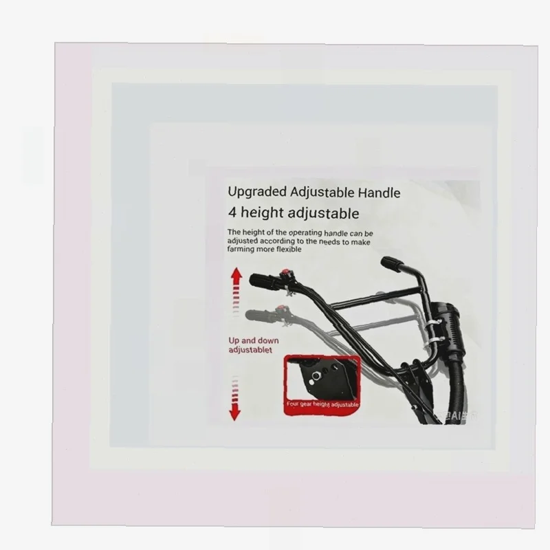 Four Stroke Rotary Cultivator Micro-Cultivator Small Ditching Plowing Tilling Soil And Loosening Soil Cultivator
