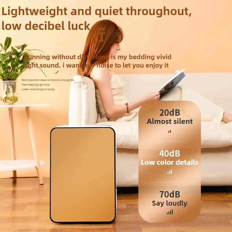 220 فولت ثلاجة صغيرة متعددة الوظائف المحمولة الفريزر البارد سيارة مستحضرات التجميل المنزلية الثلاجة شرب برودة السفر في الهواء الطلق التخييم Beach8L