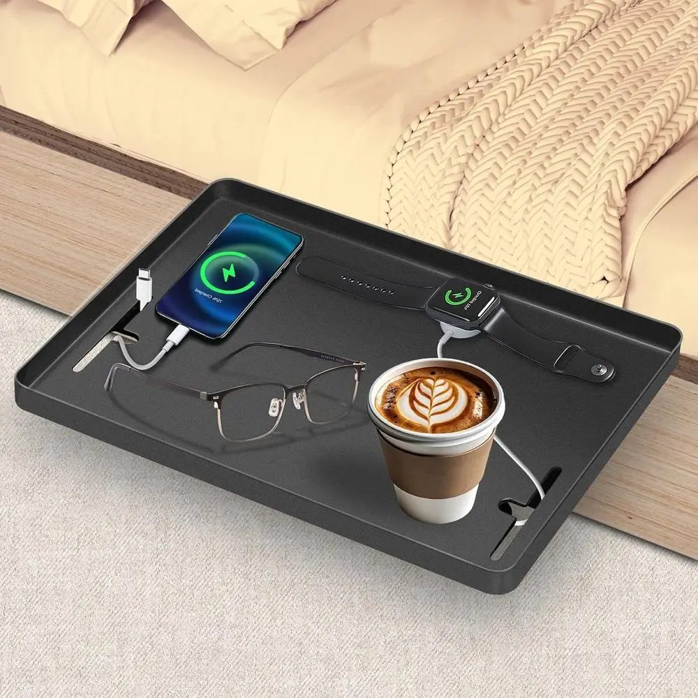 

Clip-on Bedside Storage Shelf Hanging Floating Rack Multifunctional Organizer For Bunk Bed Dormitory Home Table Mobile Tray