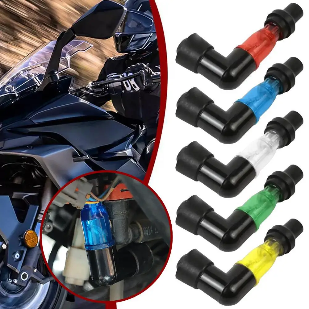 العالمي للدراجات النارية فلاش شرارة التوصيل غطاء دراجة نارية الإشعال شرارة التوصيل غطاء الكوع وامض شرارة التوصيل غطاء للدراجات النارية G2N8 #1