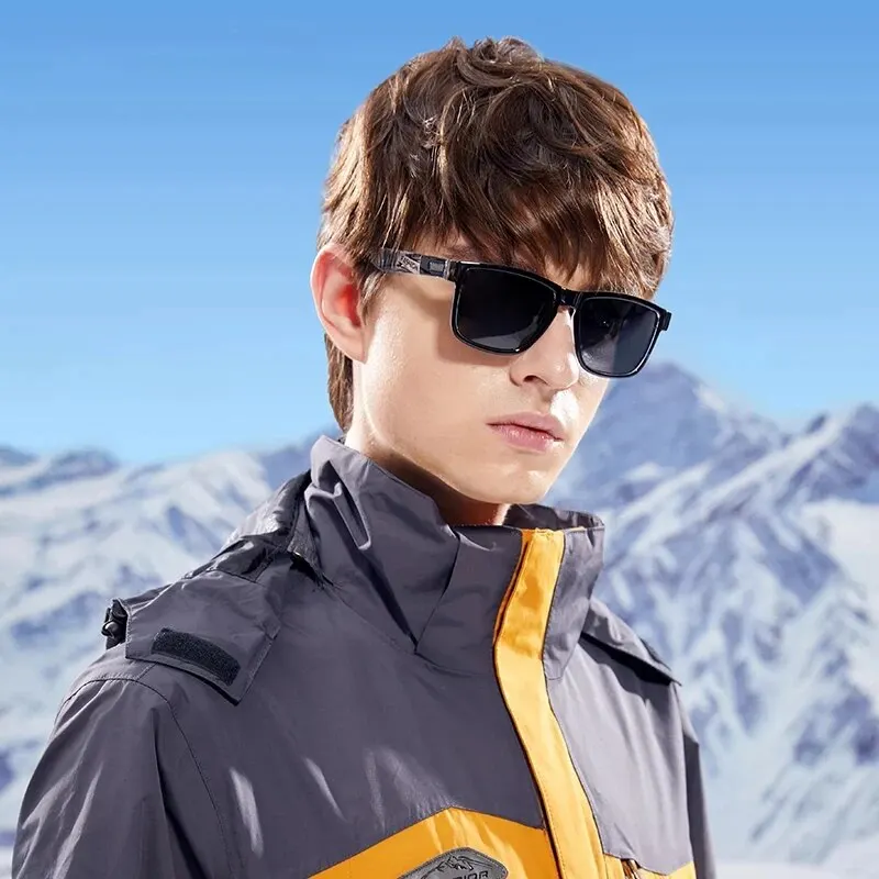 

KINGSEVEN Excellent Quality Retro Polarized Lens Sunglasses Women Men Square Frame Decorative Pattern Sun Glasses UV400 Goggles