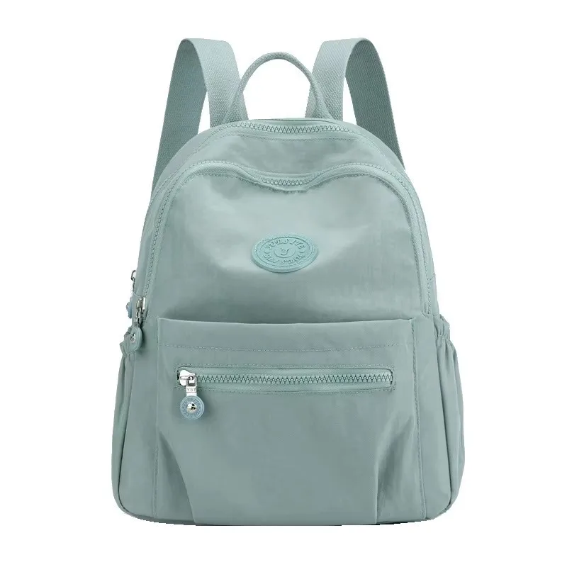 Dual shoulder bag, fashionable Oxford cloth, men's and women's bag, nylon fabric, casual shopping backpack