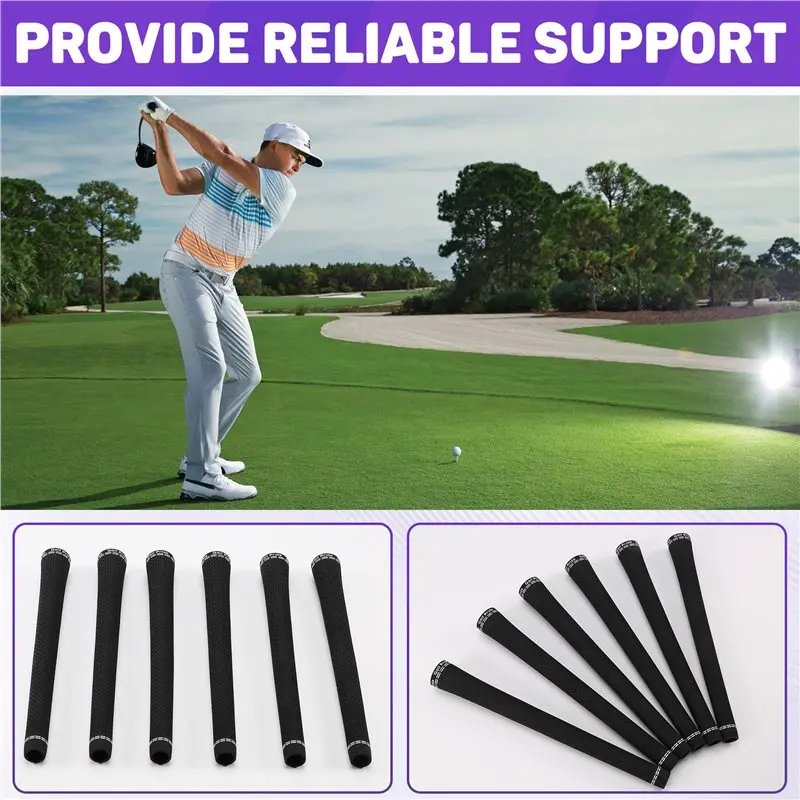 ABHS-Golf Club Regripping Midsize 6Pcs Non-Slip Golf Grips For Women Men Irons Woods Putters