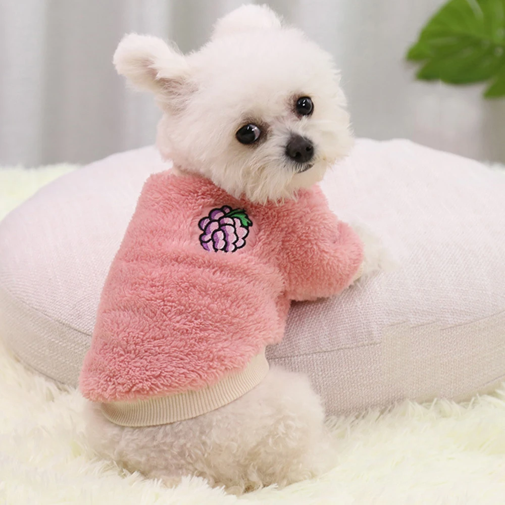 Warm Small Dog Clothes Soft Fleece Cat Dogs Clothing Pet Puppy Winter Vest Costume For Small Medium Dog Cats Chihuahua Yorkie