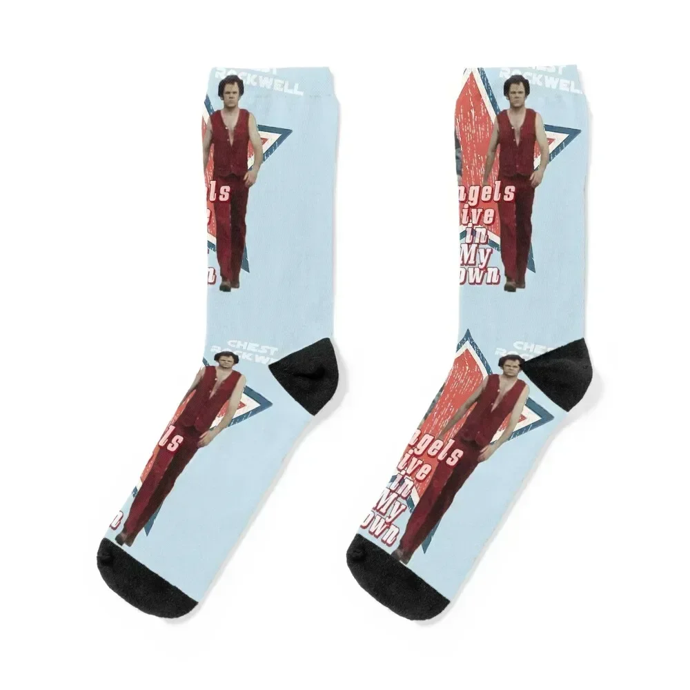 

Angles Live in My Town Socks with print cartoon sports and leisure Stockings Socks For Girls Men's