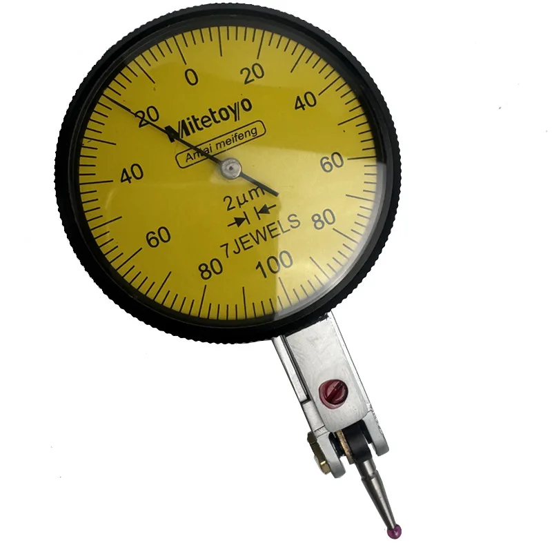 

BFB14MT Dial Meter High Precision Shock-proof Lever Small Calibration Meter 0-0.2 Mm0.002 Antimagnetic Lever Indicator Meter