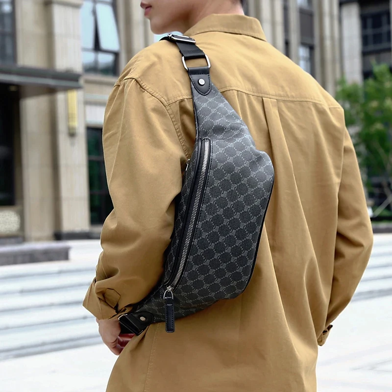 Outdoors Riding Sports Running Short Trip Waist Pack SAC Chest Bags for Men Bags Multifunction Fanny Pack Sling Crossbody Bags