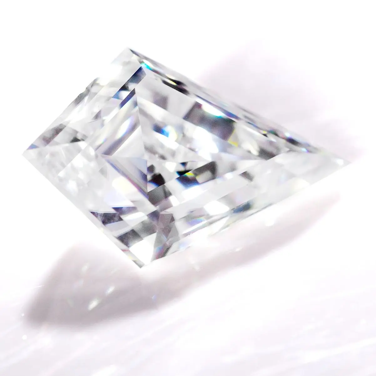 Small Size Jewelry Stones Exellent Cut Kite Cut D VVS1 With GRA Certificated Super White Moissanite Pass Diamond Tester Pen II