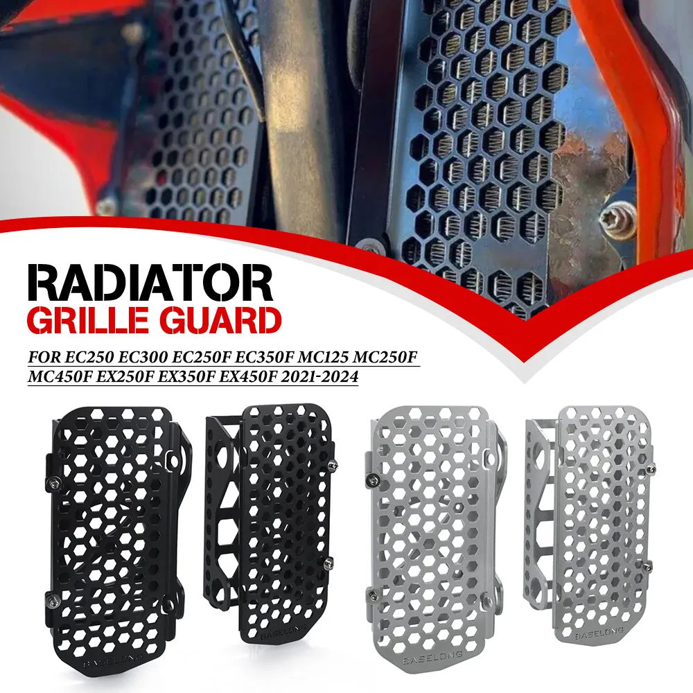 

FOR GASGAS EC250 EC300 EC250F EC350F MC125 MC250F MC450F EX250F EX350F EX450F 2021-2024 Radiator Guard Protection Grille Cover
