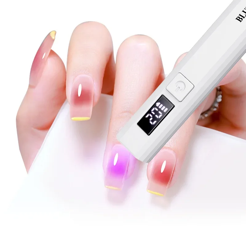 Mini Nail Lamp UV LED Nail Light For Curing Gel Polish USB Rechargeable Quick Dry Manicure Machine Nail Art Tools