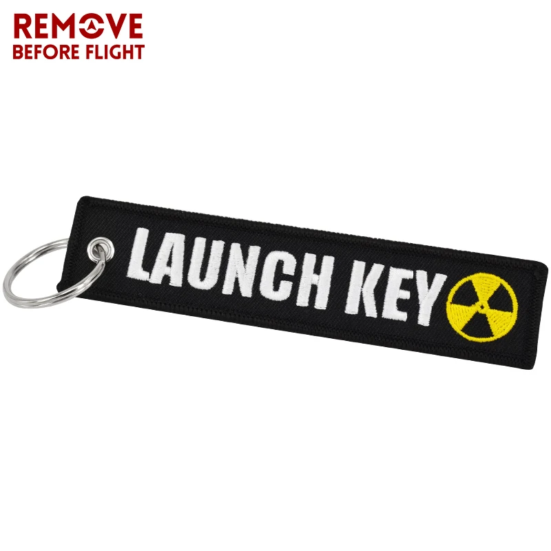 5 PCS Novelty Keychain Launch Key Chain Bijoux Keychains for Motorcycles and Cars Key Tag New Embroidery Key Fobs