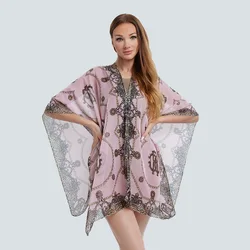 Spring and Summer Fashion Printed Sexy Leopard Print Beach Towel WOMEN'S Multi-functional Shawl