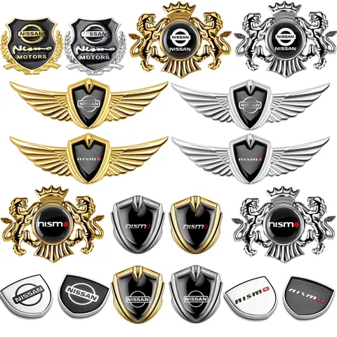 닛산 NISMO 배지 X-트레일 Xterra Qashqai Elgrand Juke Patrol Note 액세서리 용 ABS 자동차 뒷 트렁크 펜더 사이드 레터 스티커 13_하트알리 1pc 3D Metal Car Badge Sticker Body Side Fender Rear Trunk Decal Auto Accessories For Nissan Nismo X-trail Qashqai Note Juke J10