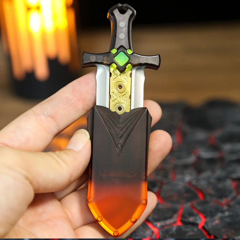 Magnetic Fidget Slider Luminous Sword Slider EDC Fidget Toys ADHD Tool Anxiety Office Stress Relief Toys for Adult