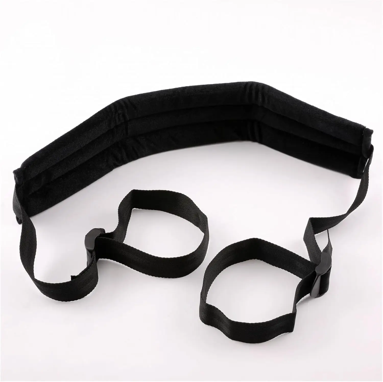 

BDSM Restrain Bondage Set Padded Wrist Thigh Cuffs, Sex Toy for Women Adjustable Handcuffs Leg Straps Sexy Slave Beginner