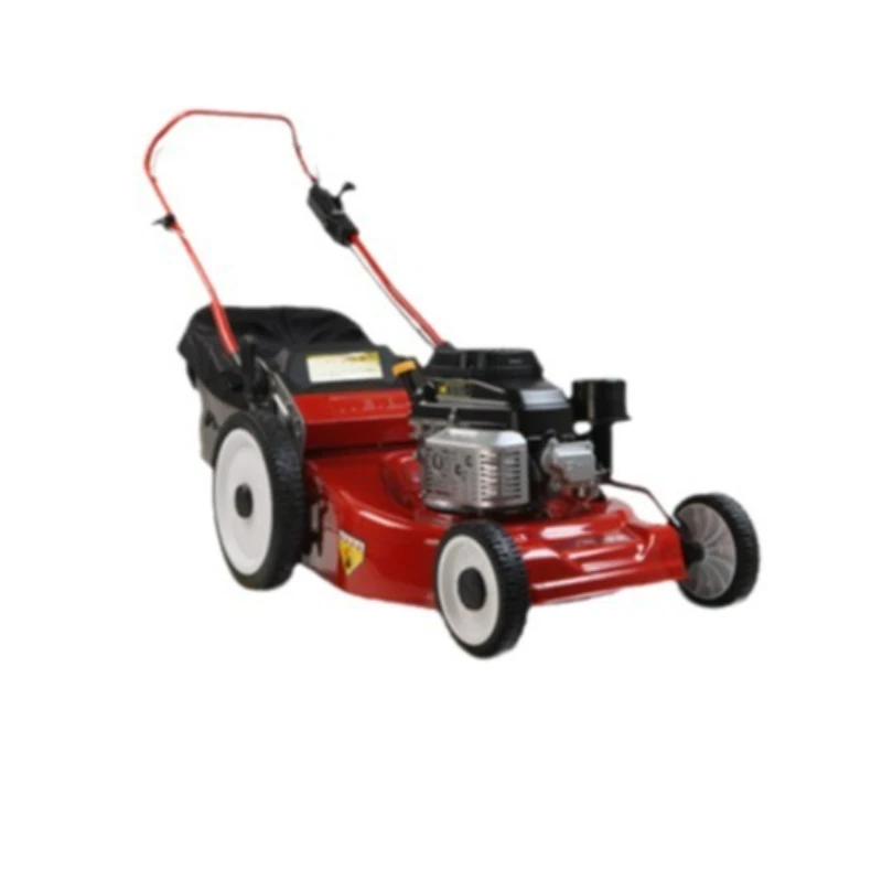 

Hand push steel chassis lawn mower